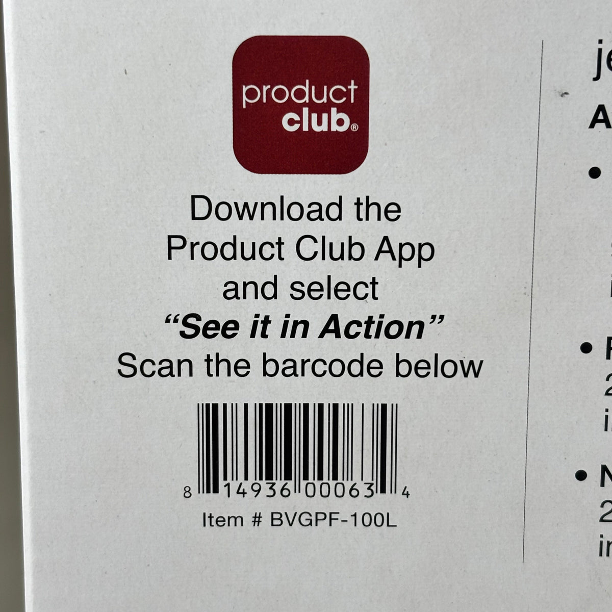 PRODUCT CLUB  (2 PACK, 90 GLOVES EACH) Disposable Vinyl Gloves Long Cuff Sz L