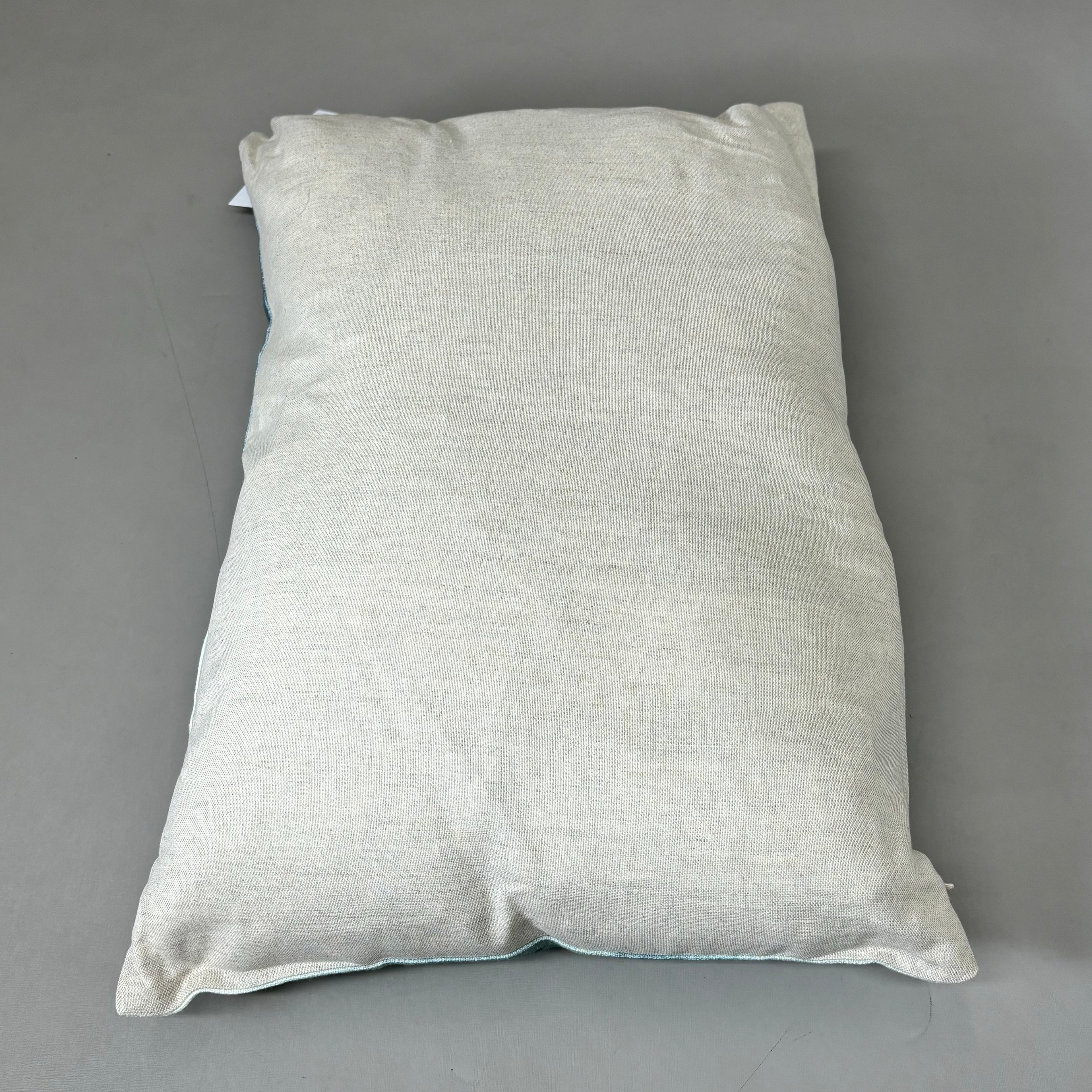 VILLA 14"x20" RN Whitten Decorative Throw Pillow in Blue/Green