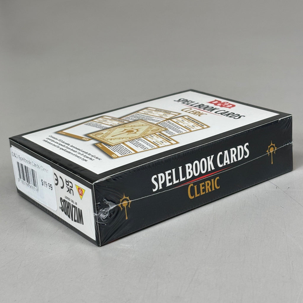 DUNGEONS & DRAGONS Spell Book Cards Cleric 153 Durable Laminated Cards C56660000