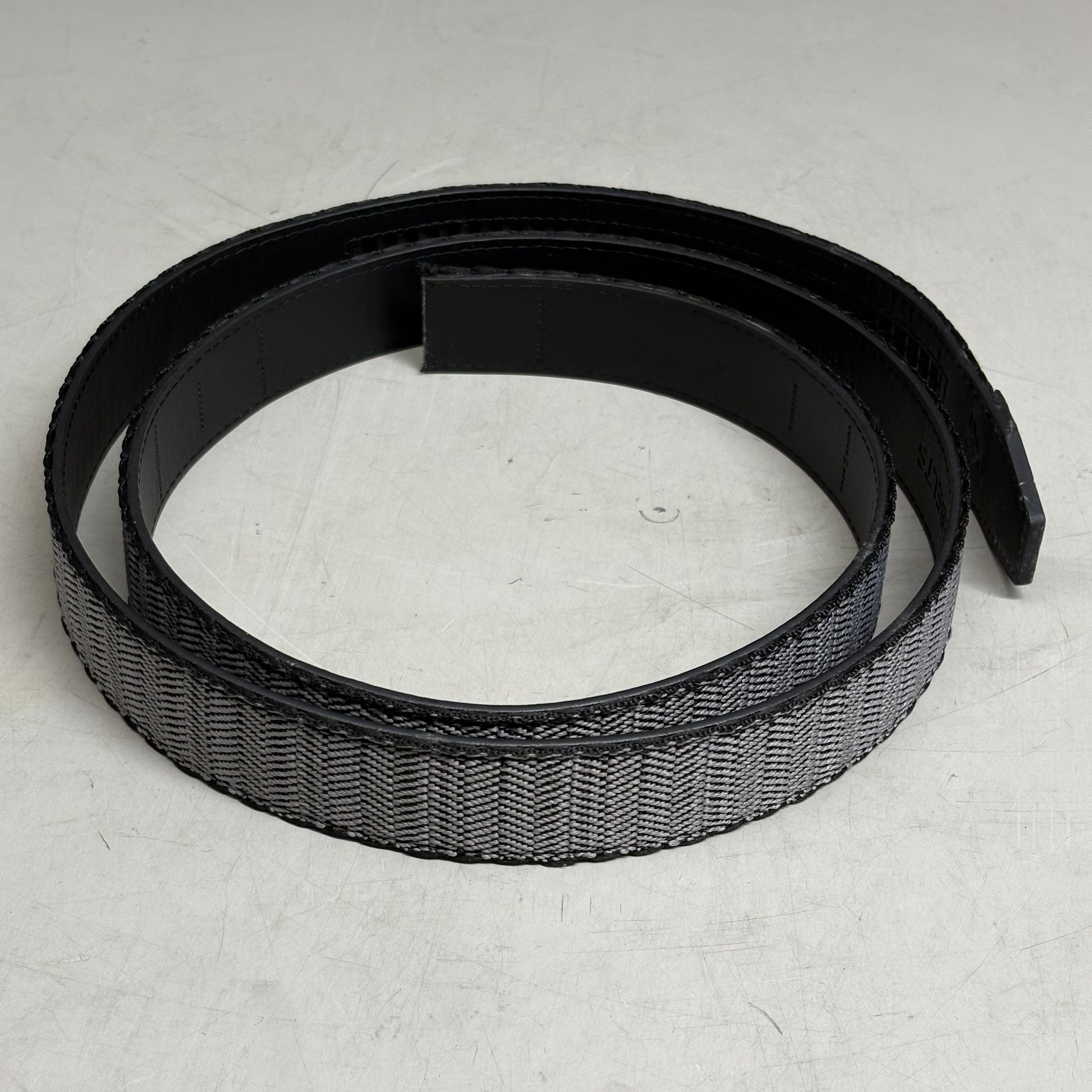 SLIDEBELTS Herringbone Canvas Belt Strap (Without Buckle)
