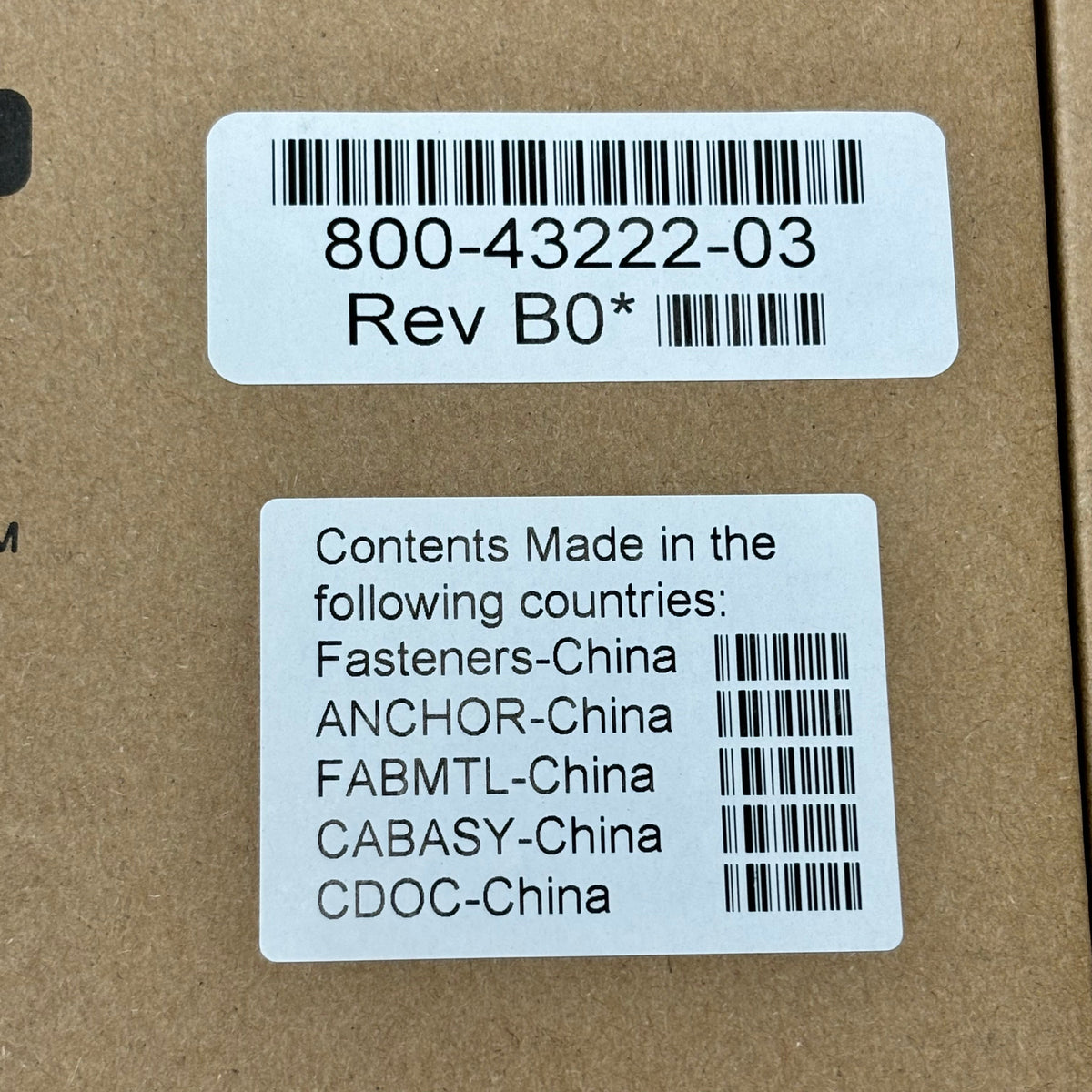 CISCO Spare Wallmount Kit for the 7800 & 8800 Series 800-43222-03 CP-8800-WMK