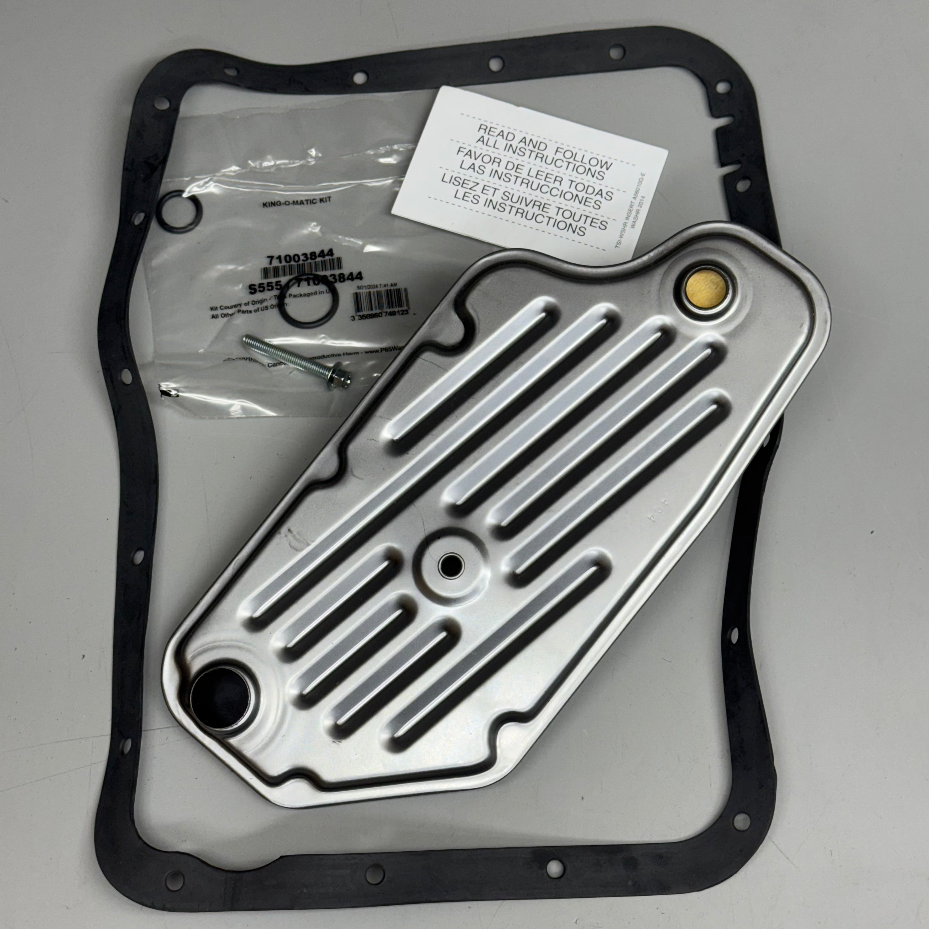 CARQUEST Transmission Filter Kit w/ Gasket & Pan 85841