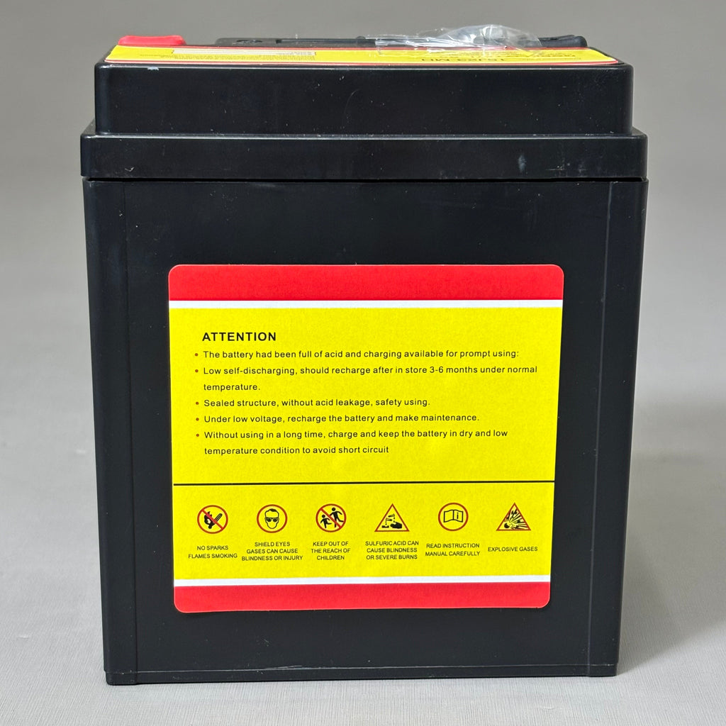 MIGHTYMAX BATTERY (8 PACK) Sealed Lead-Acid Rechargeable Battery 12V 6Ah YTX7L-BS