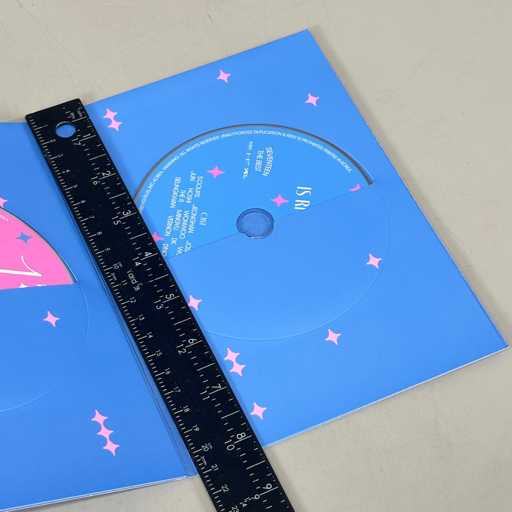 SEVENTEEN Best if '17 is Right Here (Dear Version) K POP CD w/ Accessories