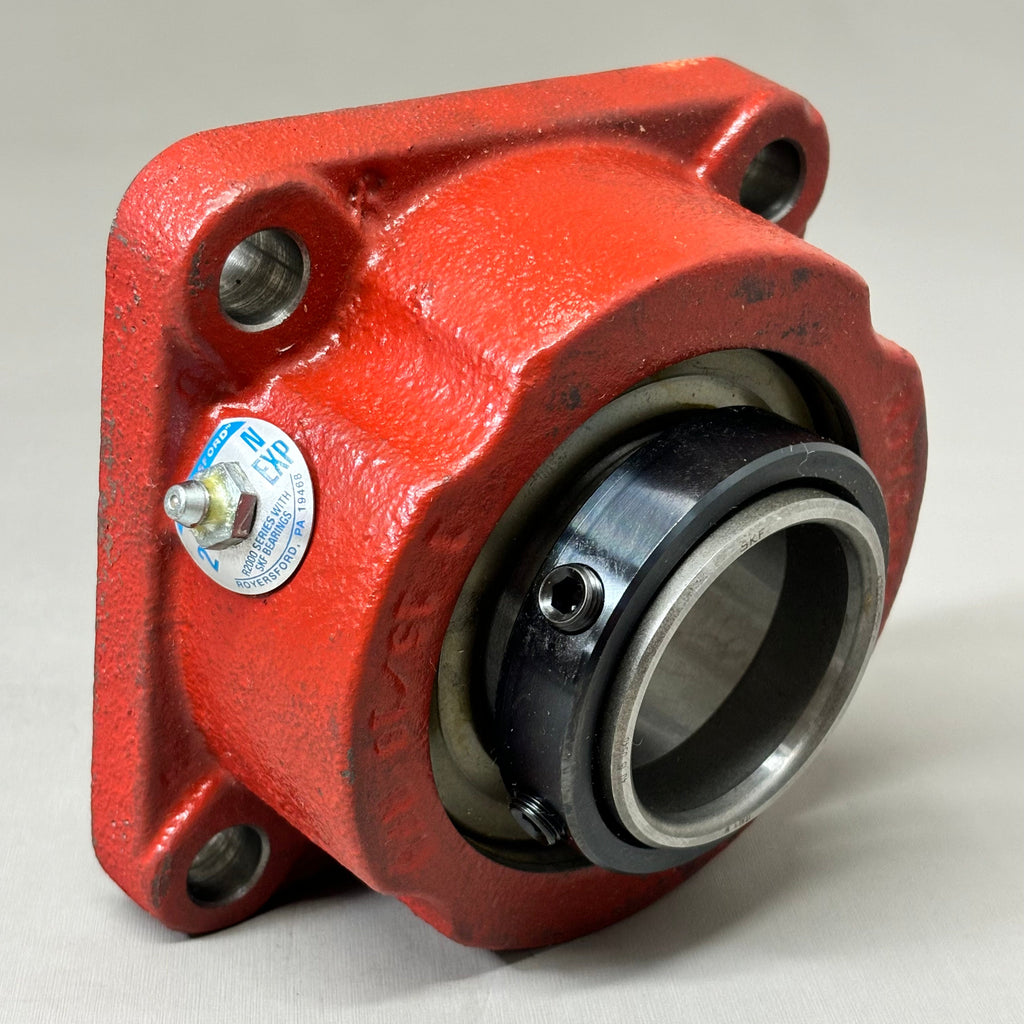 ROYERSFORD Spherical 4-Bolt Flange Bearing Non-Expansion 2" Red 40-05-N200