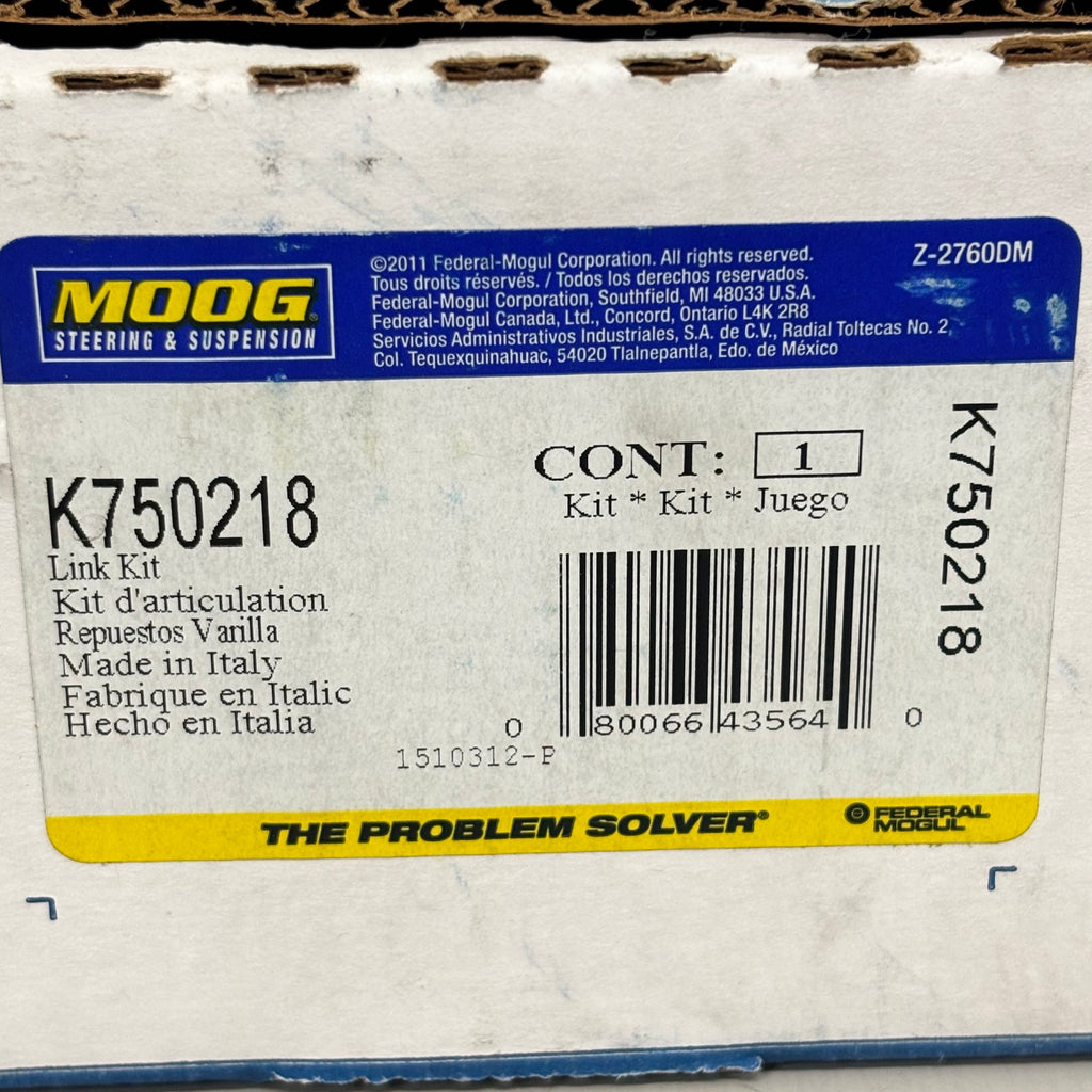 MOOG Front Sway Bar Link Kit Passenger Side For BMW Models K750218