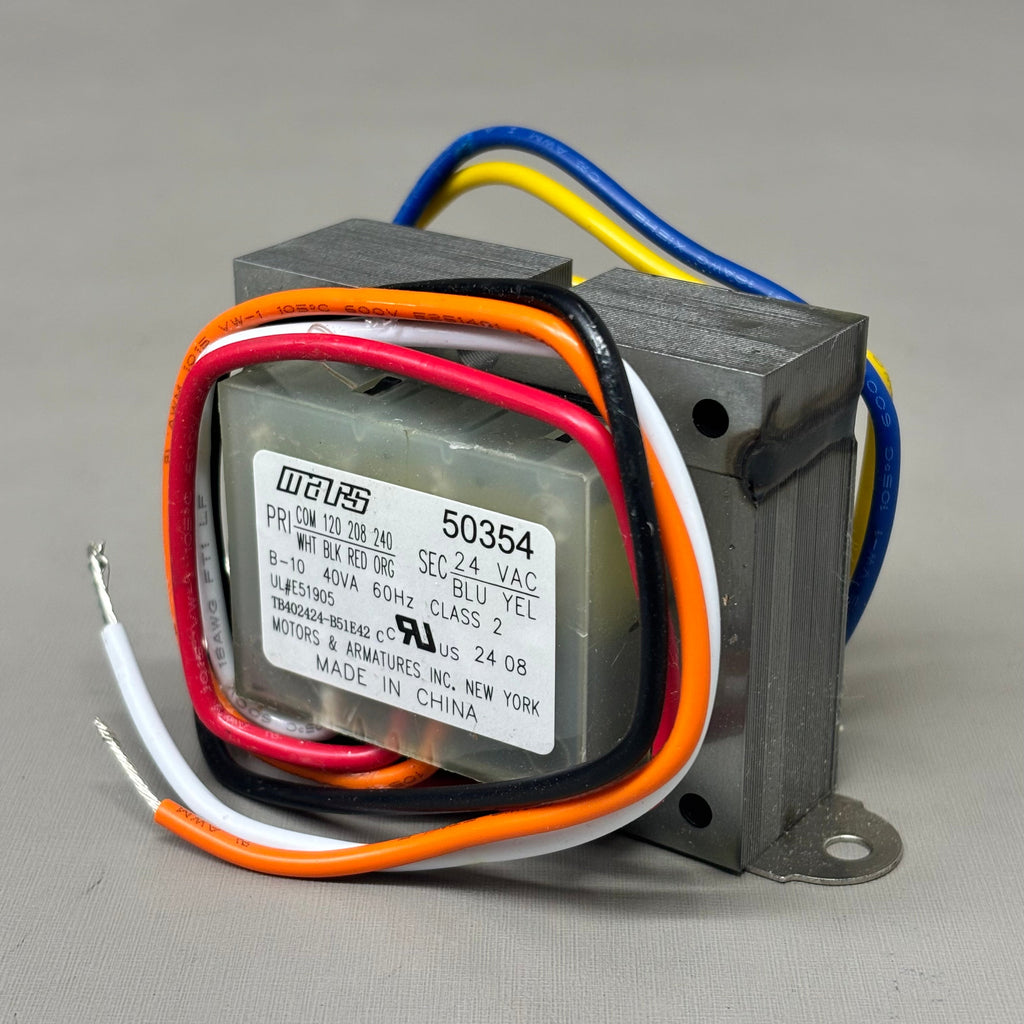 MARS JARD 40VA Control Transformer NEMA Class II Input Voltage 120/208/240 50354