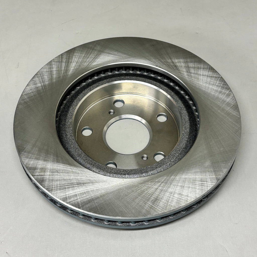 PROSTOP (2 PACK) Coated Hat & Edge Rotor Front Corrosion Resistant Chrome AX900340 (New Other)