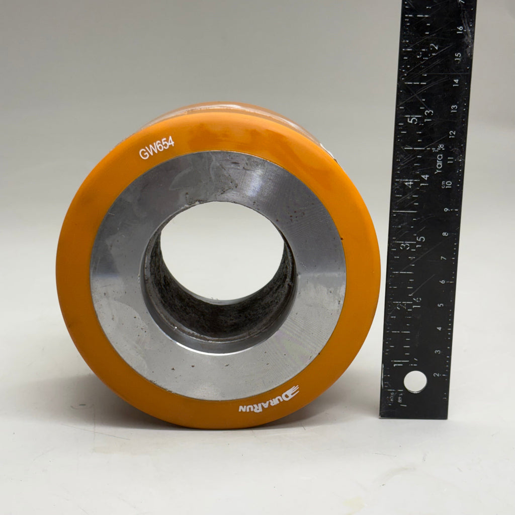 DURARUN Single Poly Load Wheel Kit for Electric Pallet Jack Truck (No Bearings)