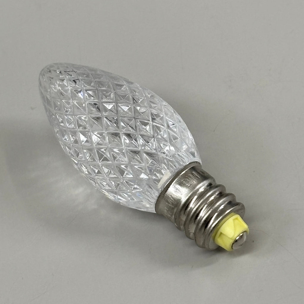 MAIN STREET (2 PACK, 25 BULBS EACH) LED C7 Christmas Light Bulbs Warm White