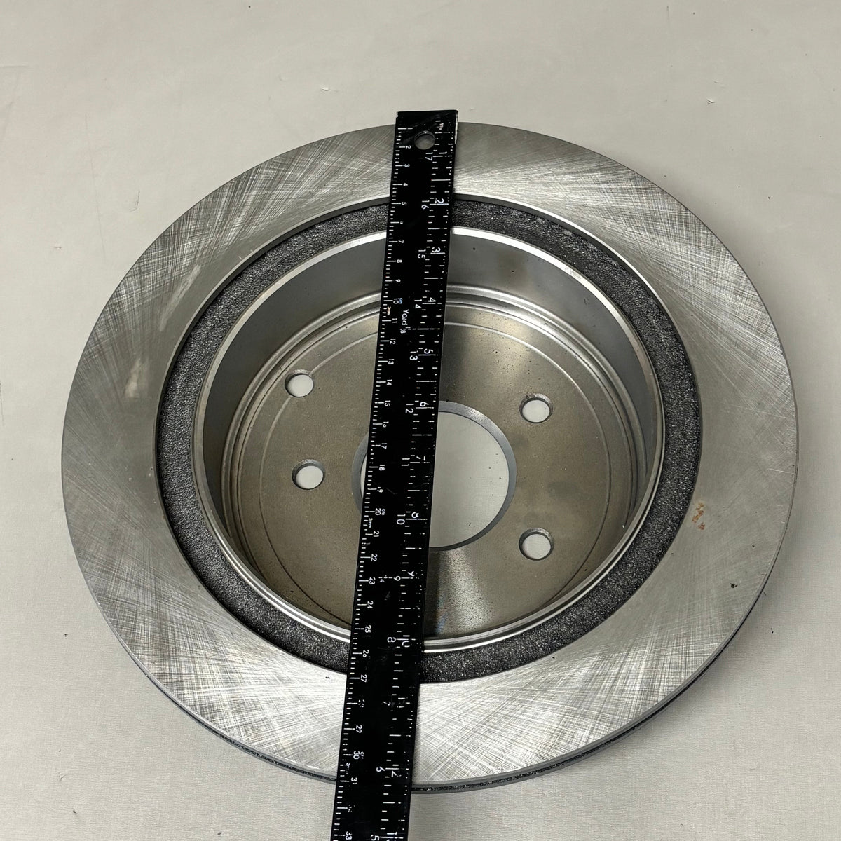 PROSTOP (2 PACK) Coated Hat & Edge Rotor Front Corrosion Resistant Chrome AX54123P (New Other)