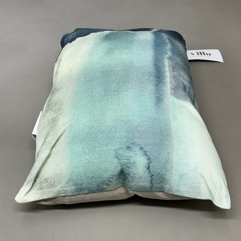 VILLA 14"x20" RN Whitten Decorative Throw Pillow in Blue/Green