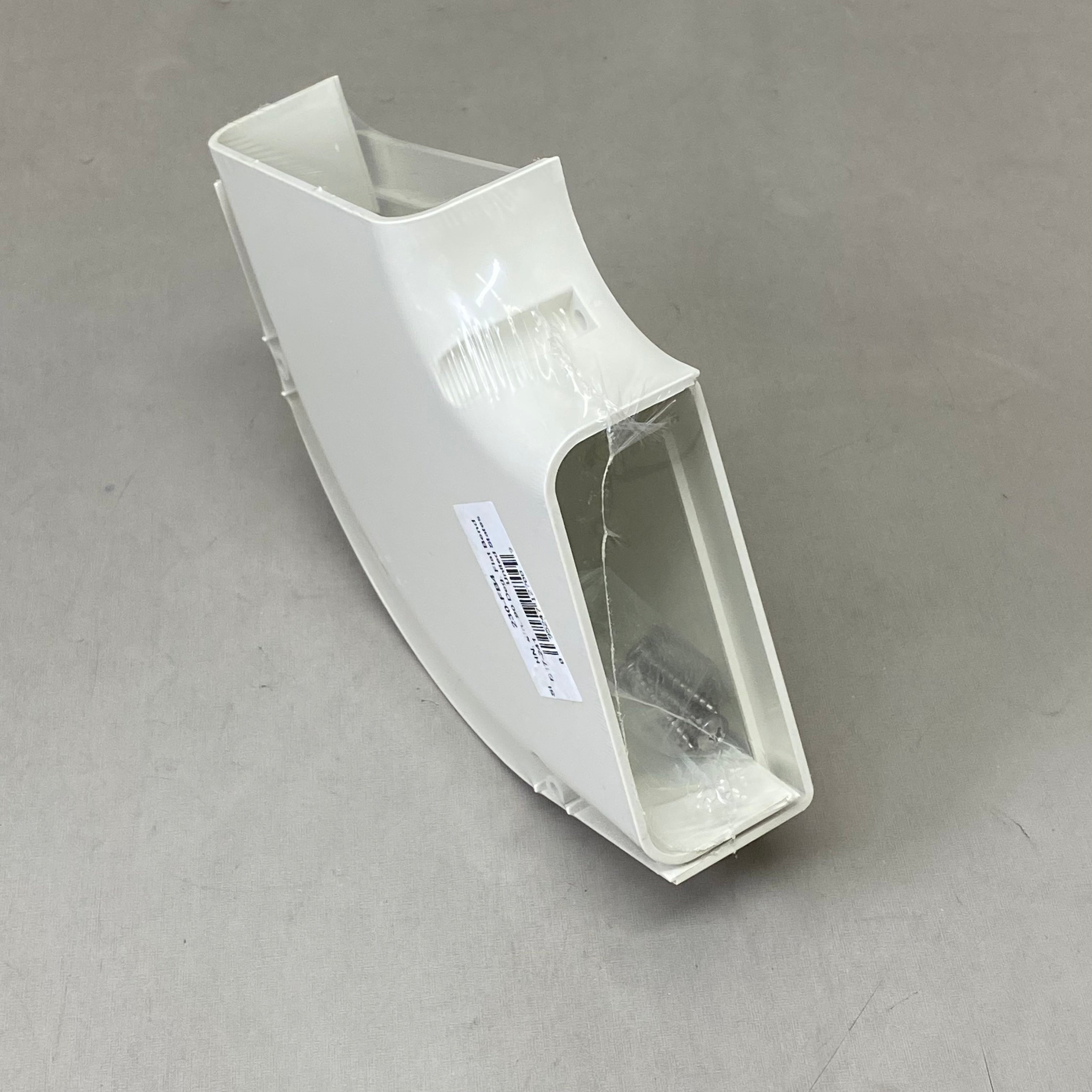 DIVERSTECH 90 Degree Flat Bend SpeediChannel 4"  Creme 230-FB4