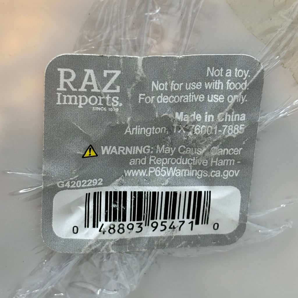 RAZ IMPORTS Christmas Garland Crystal Jewels Plastic & Iron 10 Yard Gold G4202292