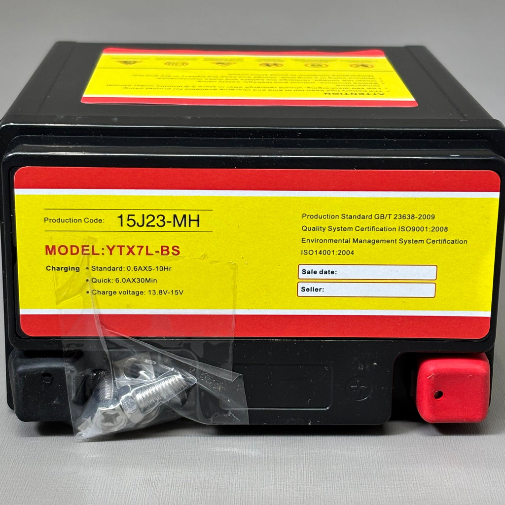 MIGHTYMAX BATTERY (8 PACK) Sealed Lead-Acid Rechargeable Battery 12V 6Ah YTX7L-BS