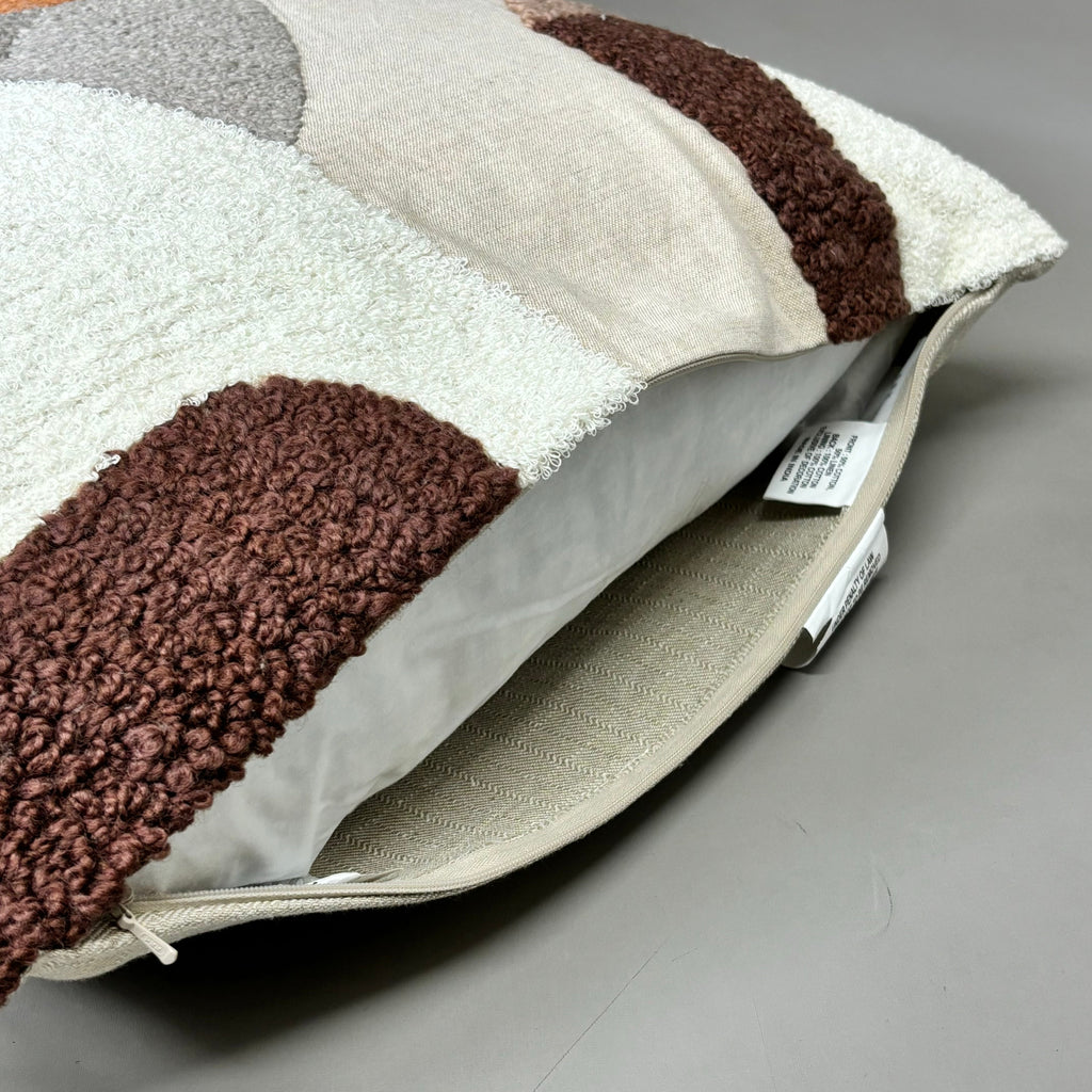 VILLA RN Wallace 20"x20" RN Pillow Orange Spice Multi V290167