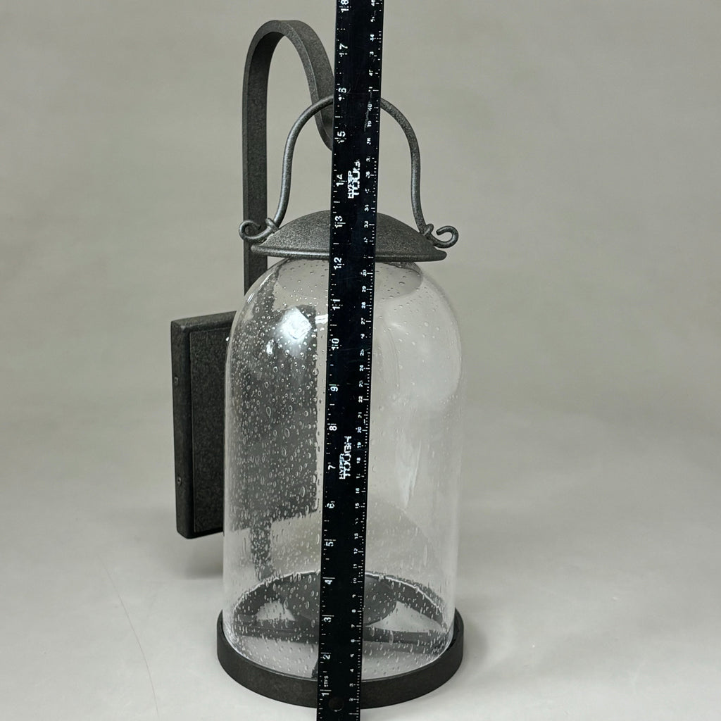 HUDSON VALLEY Lighting Group Napa County Wall Sconce Seedy Glass/Black B5181-FRM