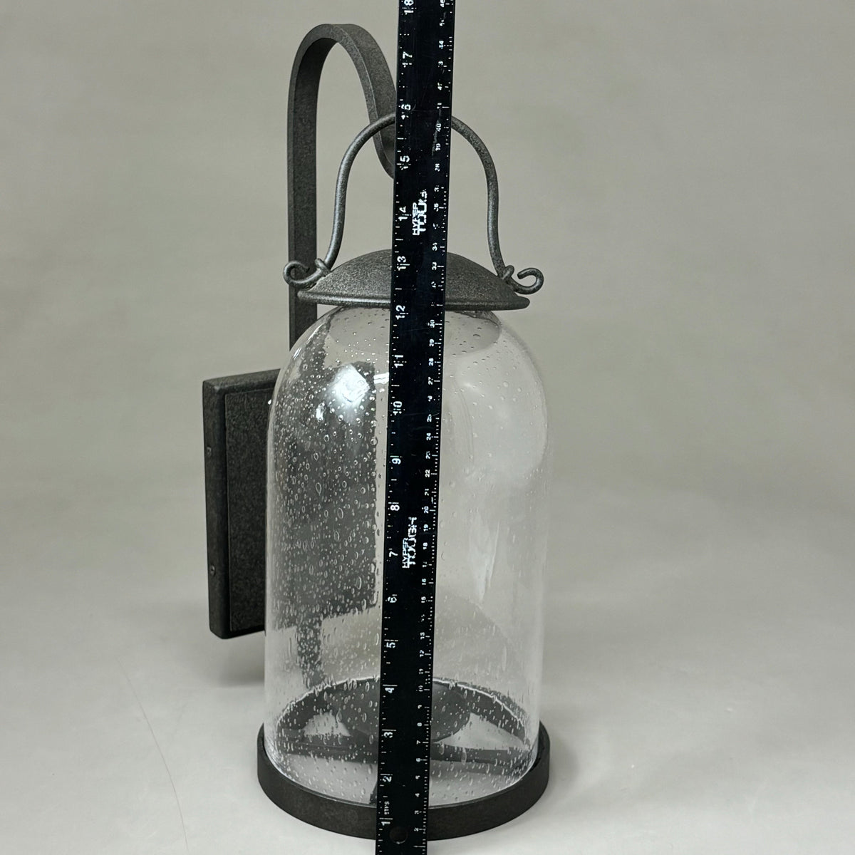 HUDSON VALLEY Lighting Group Napa County Wall Sconce Seedy Glass/Black B5181-FRM