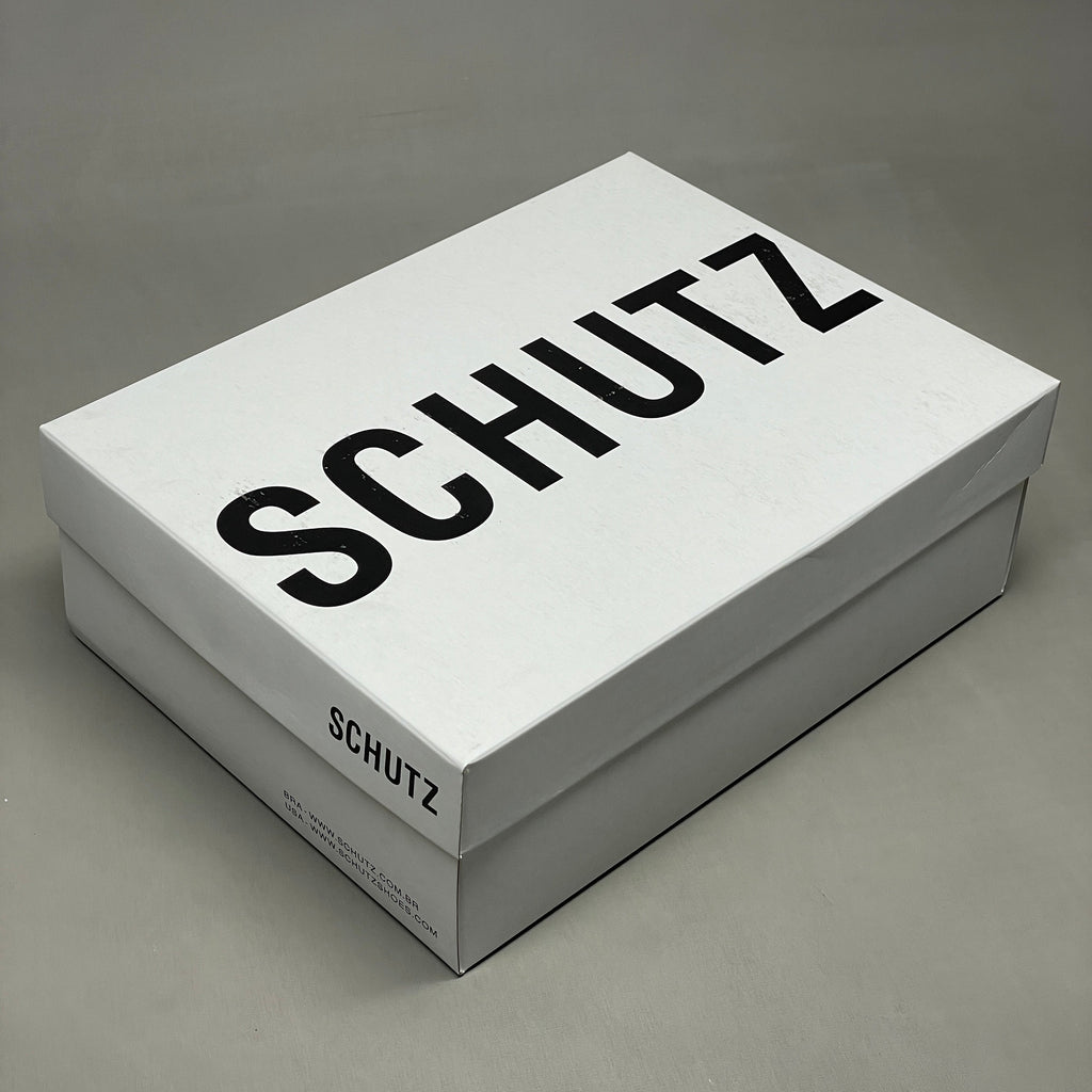 SCHUTZ Deonne Casual Deluxe Nappa Leather Sandal True Beige Sz 8.5 S013810172 (New)