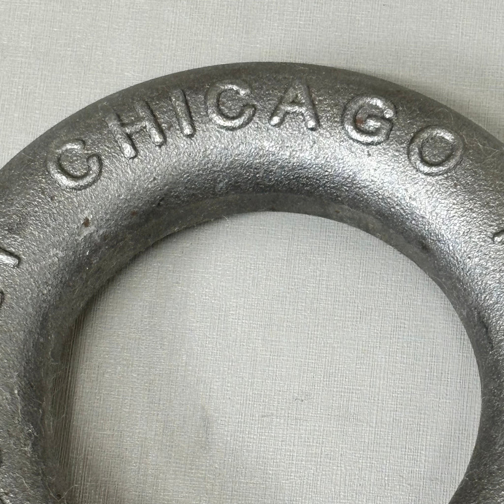 CHICAGO HARDWARE Bolt Type Anchor Shackles Galvanized 6-1/2 Ton 7/8" 200455