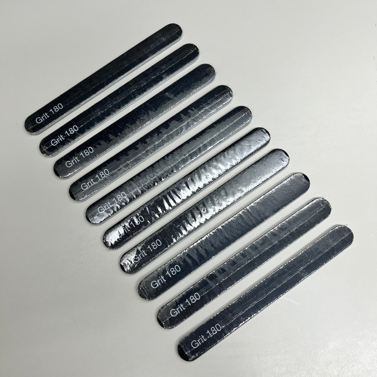 WALGREENS (10 PACK) Grit 100 Black Salon Board File 7" Black WIC 254458