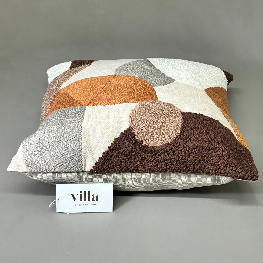 VILLA RN Wallace 20"x20" RN Pillow Orange Spice Multi V290167