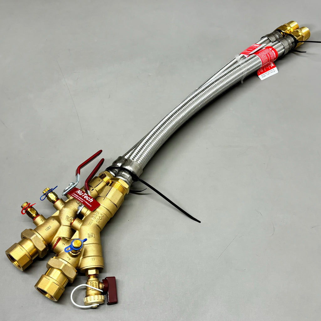 NUTCH (2 PACK) Automatic Balancing Vault 10 GPM w/ Tucai Hoses 1" NPT 32"