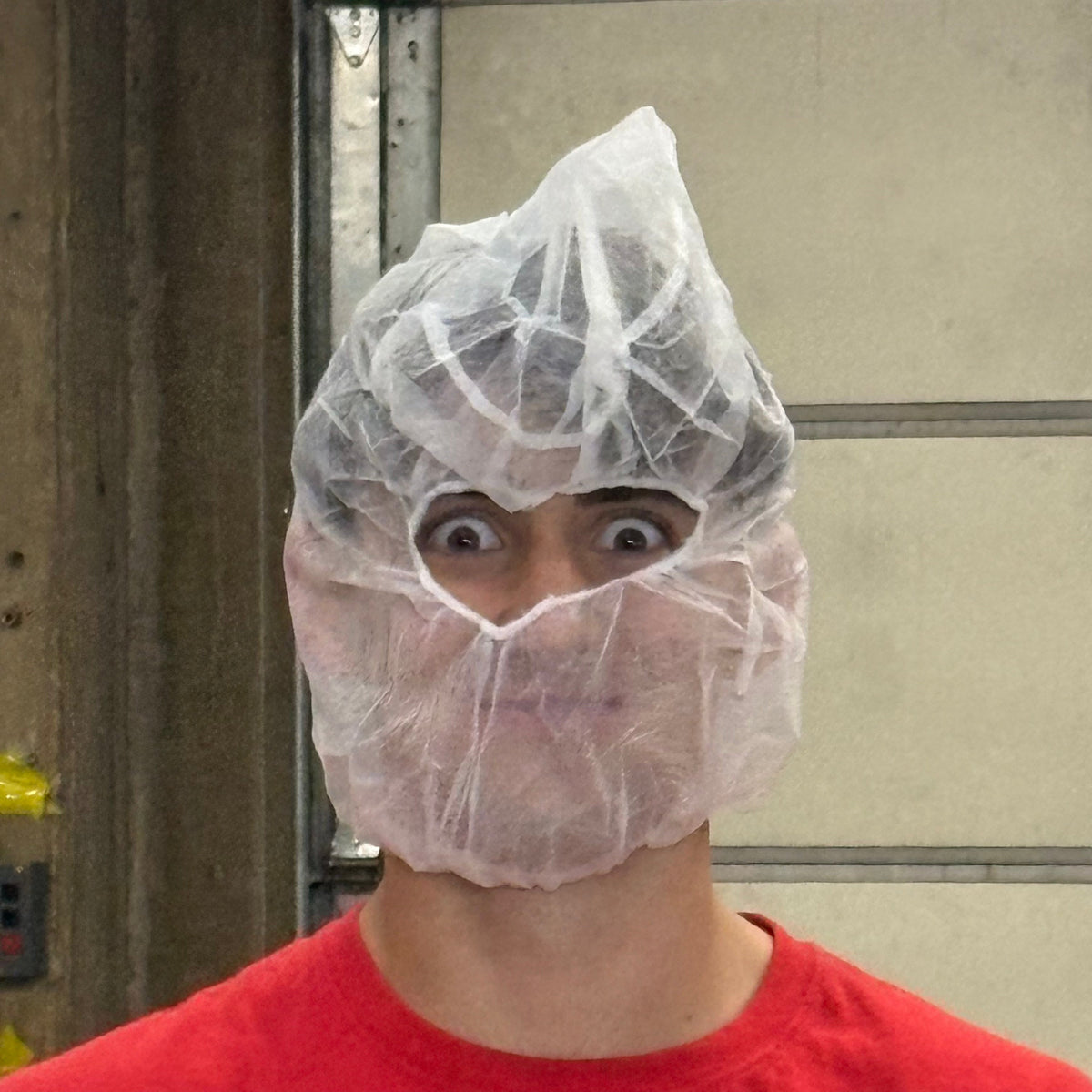 KEYSTONE (100 PACK) Polypropylene Hood With Elastic Closure One Size Fits All