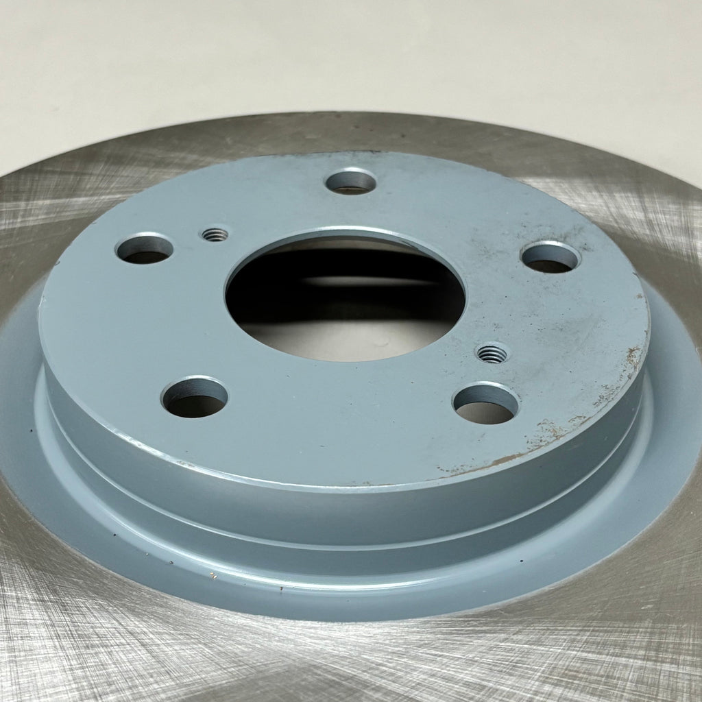 PROSTOP (2 PACK) Coated Hat & Edge Rotor Front Corrosion Resistant Chrome AX900340 (New Other)