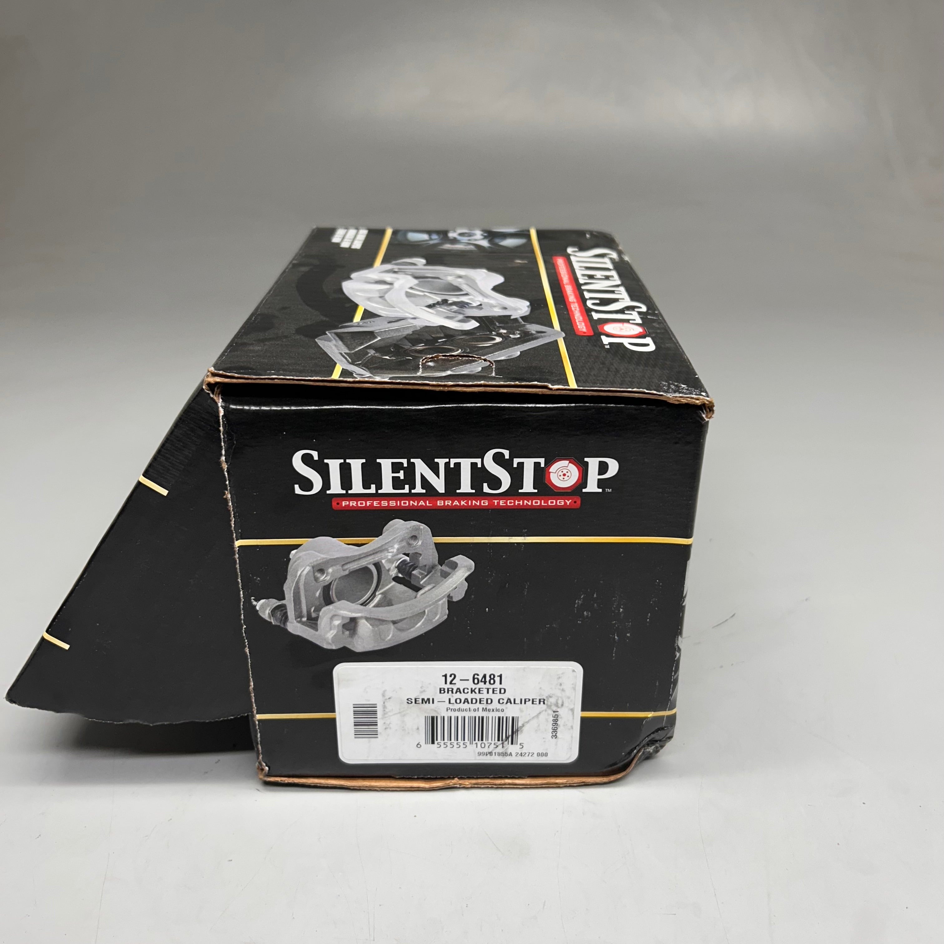 SILENT STOP Semi Loaded Caliper Disc Brake For Hyundai Veloster, Kia Soul 12-6481