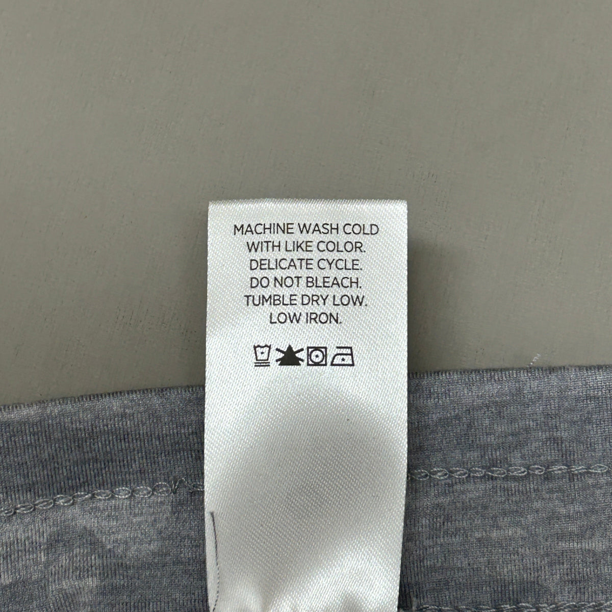 MEMBERS MARK Favorite Straight Leg Soft Pant Light Grey Camo Size Small (New)