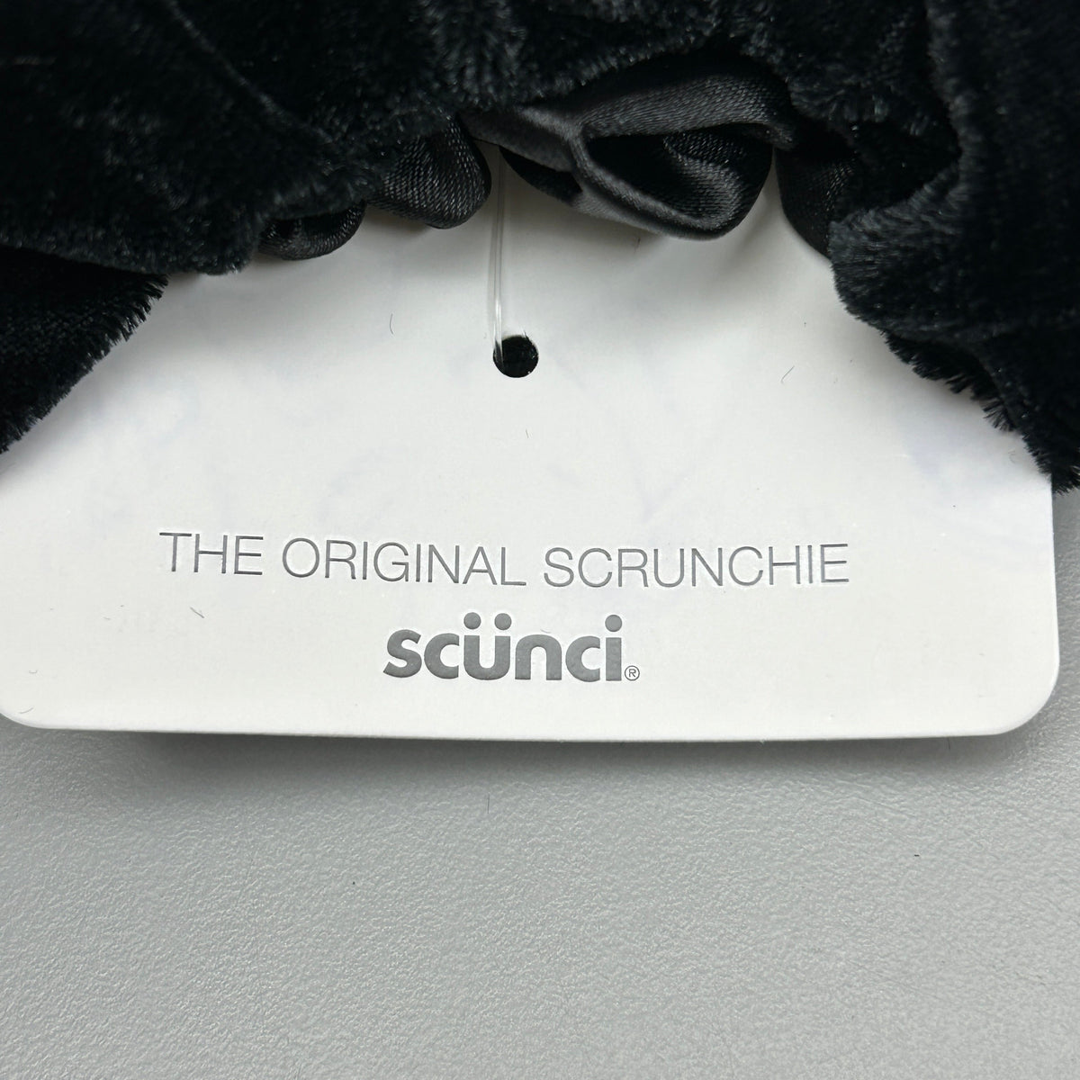 SCUNCI 3-PACK! The Original Scrunchie Black 5-Pieces (New)