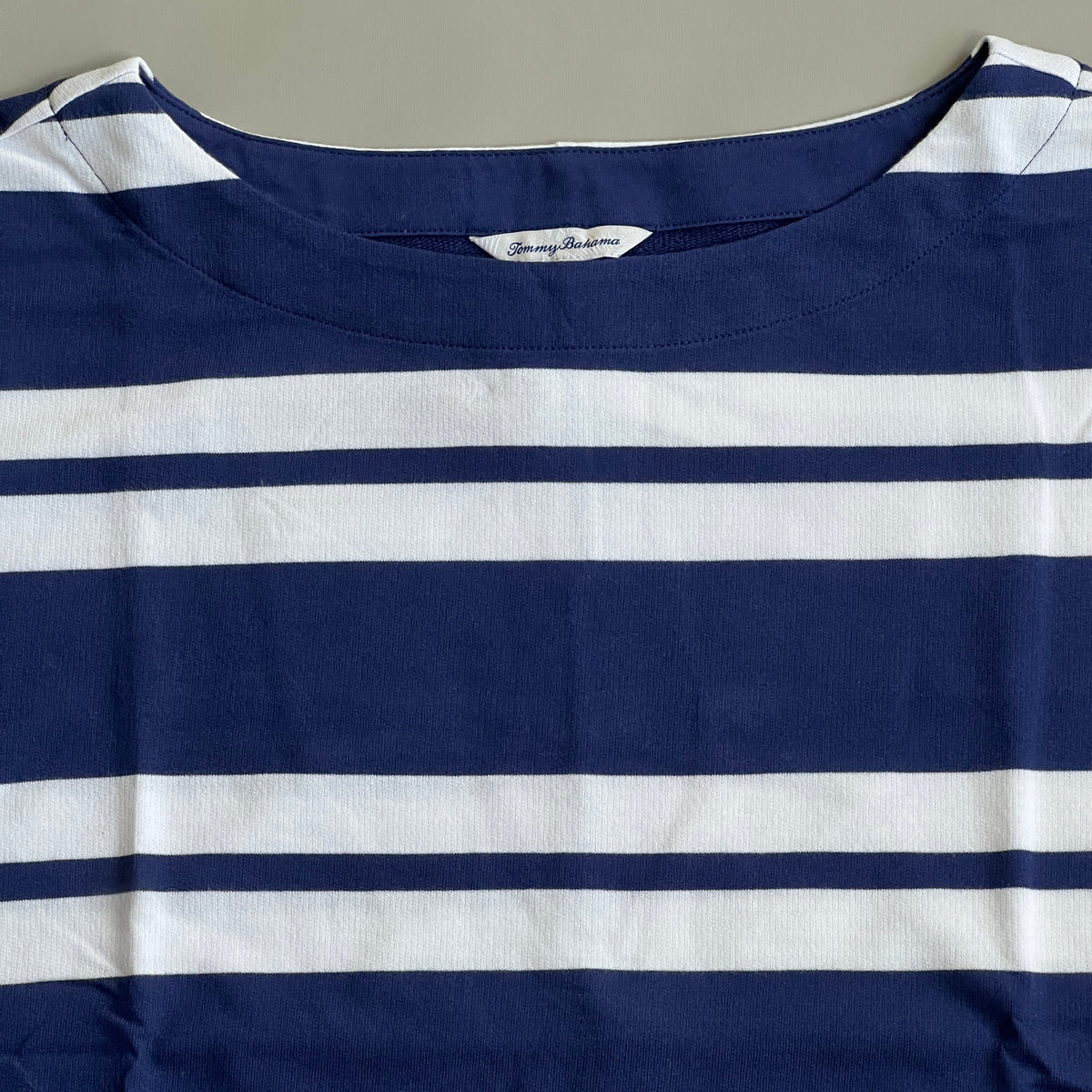 TOMMY BAHAMA Women's French Terrace Bell Sleeve Popover Island Navy Size S (New)
