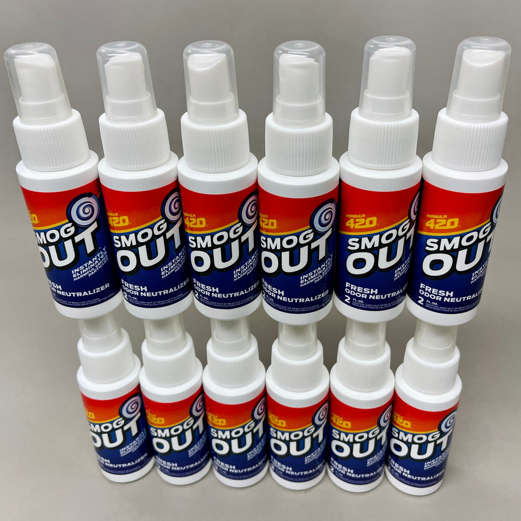 FORMULA 420 Smog-Out (12 PACK) Odor Neutralizer 2 oz (New)