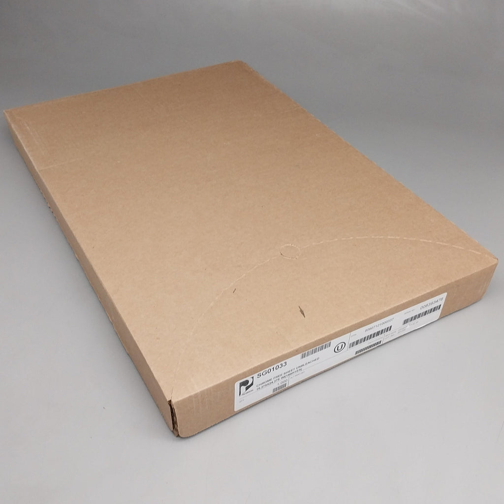 PATERSON (1,000 PACK) Parchment Pan Liners Baking Sheets Full Size 16"x 24" Brown SG01033