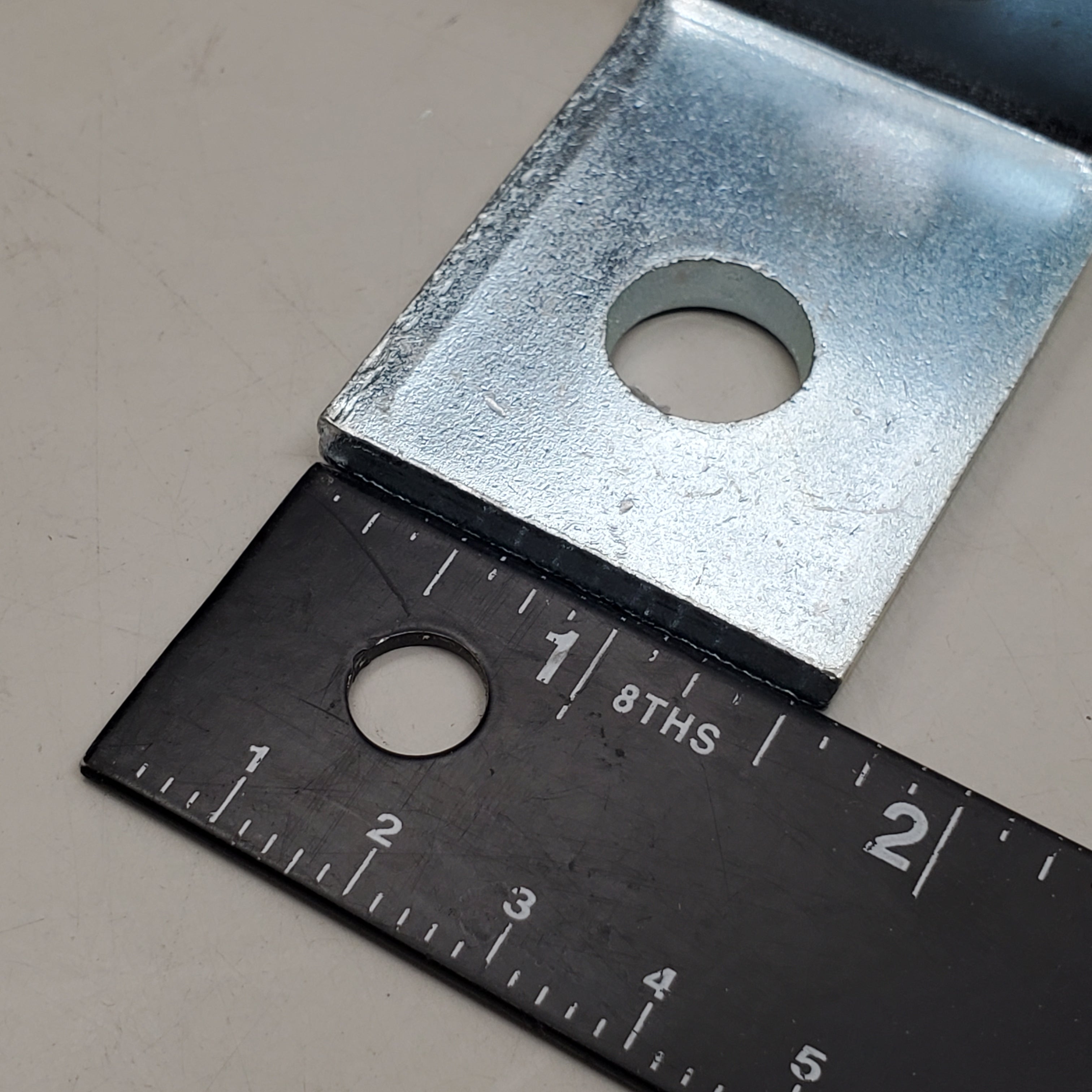 R.F. PRODUCTS (50 Pack) 2 Hole Angle 90 Deg Channel Bracket 1-5/8" X 2-5/16" Galvanized CA-604PLTD Strut