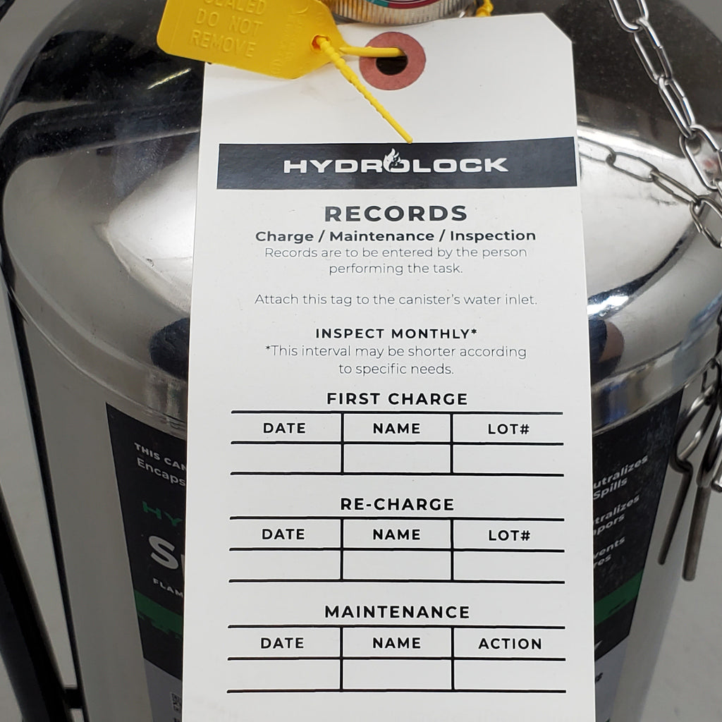 HYDROLOCK Spill Slayer Flammable Liquid Vapor Mitigation Unit Silver Fire Extenguisher 00000116