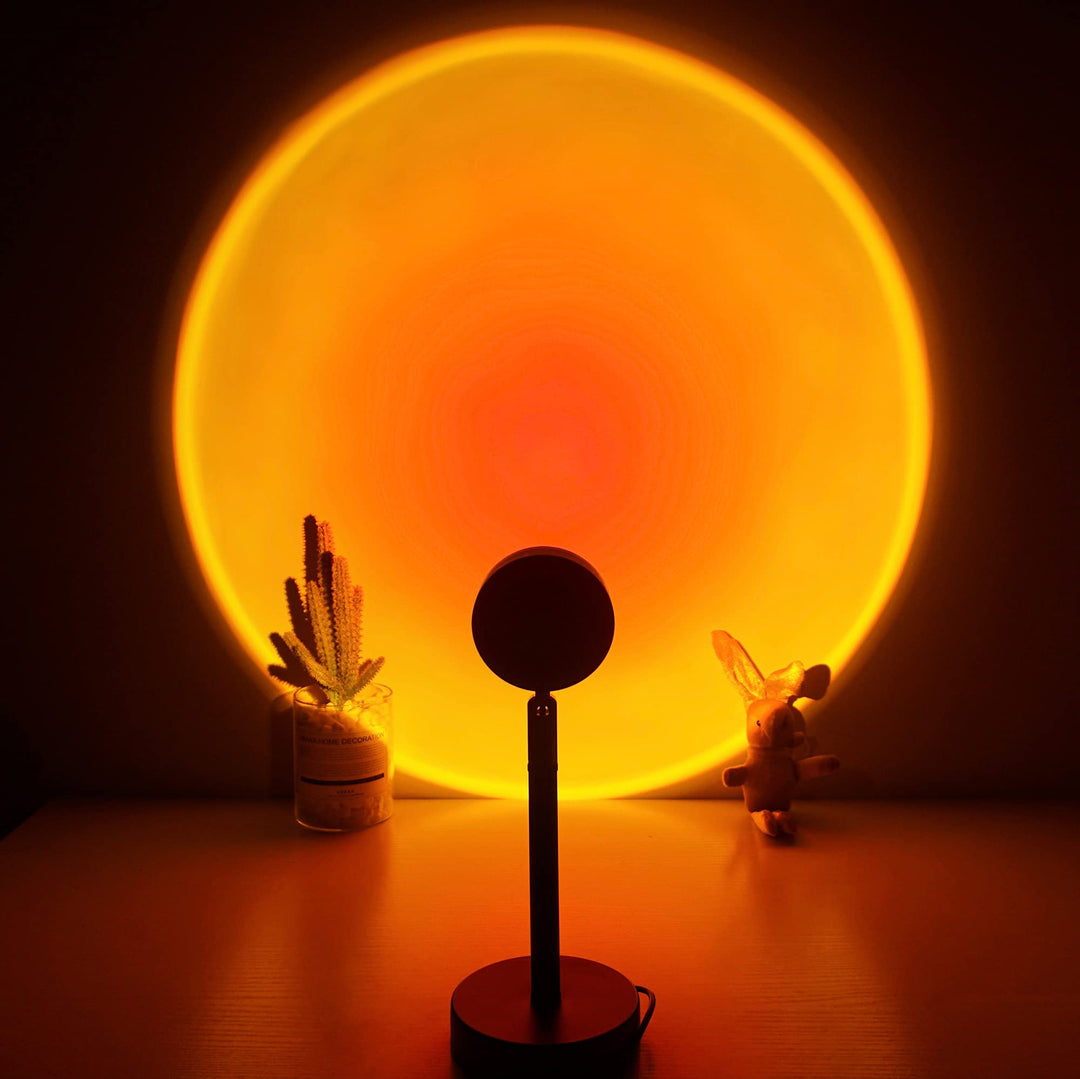 Sunset lamp galaxy projector